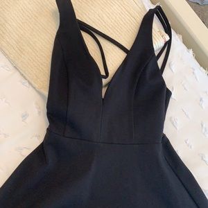 Black Lulus Strappy Dress